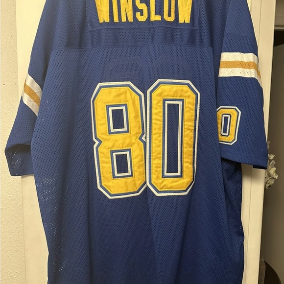 San Diego Chargers Kellen Winslow #80 Mitchell and Ness 1984 Jersey Sz 56 Used - Picture 7 of 7